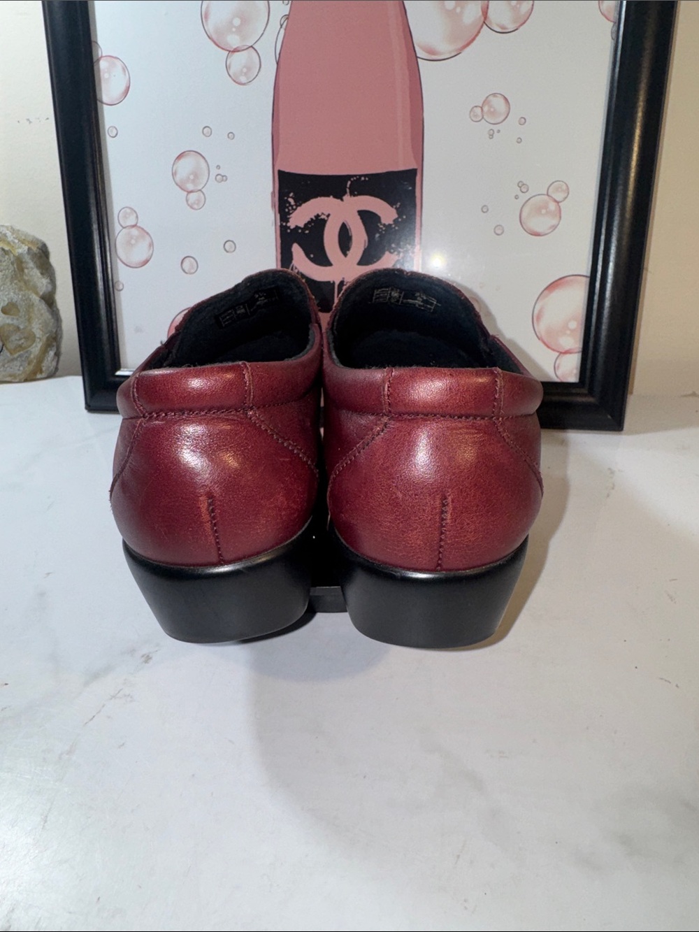 SAS Women's Dream Comfort Slip-On Loafers in Burgundy - Size 8.5M - Picture 6 of 11